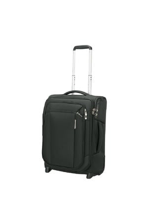 trolley Respark 55 cm. Expandable donkergroen