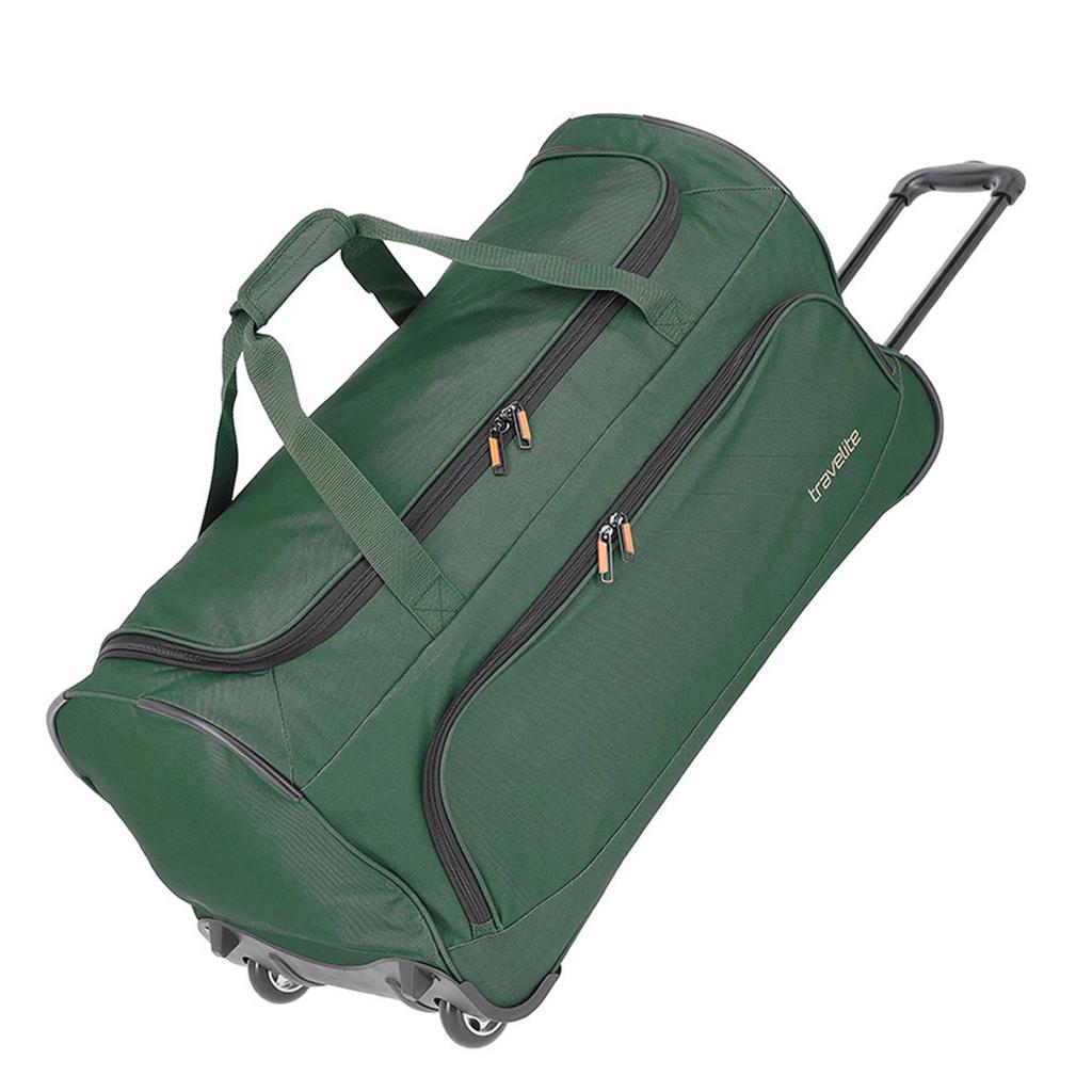 Travelite reistas Basics Fresh Trolley 71 cm. groen