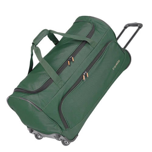 Travelite reistas Basics Fresh Trolley 71 cm. groen afbeelding