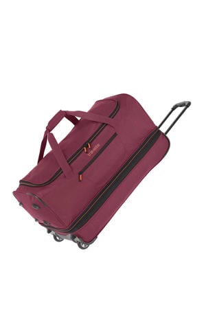 reistas Basics Wheeled Duffle 70 cm. Expandable donkerrood