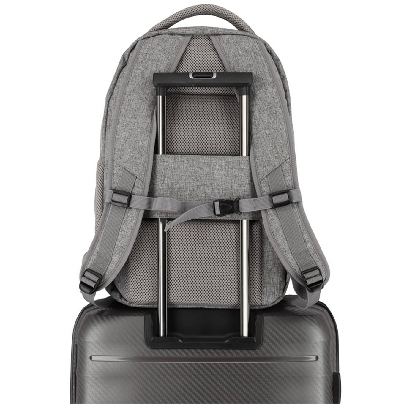 Travelite rugzak Basics Backpack grijs wehkamp