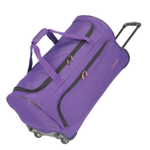 Travelite reistas Basics Fresh Trolley 71 cm. paars afbeelding