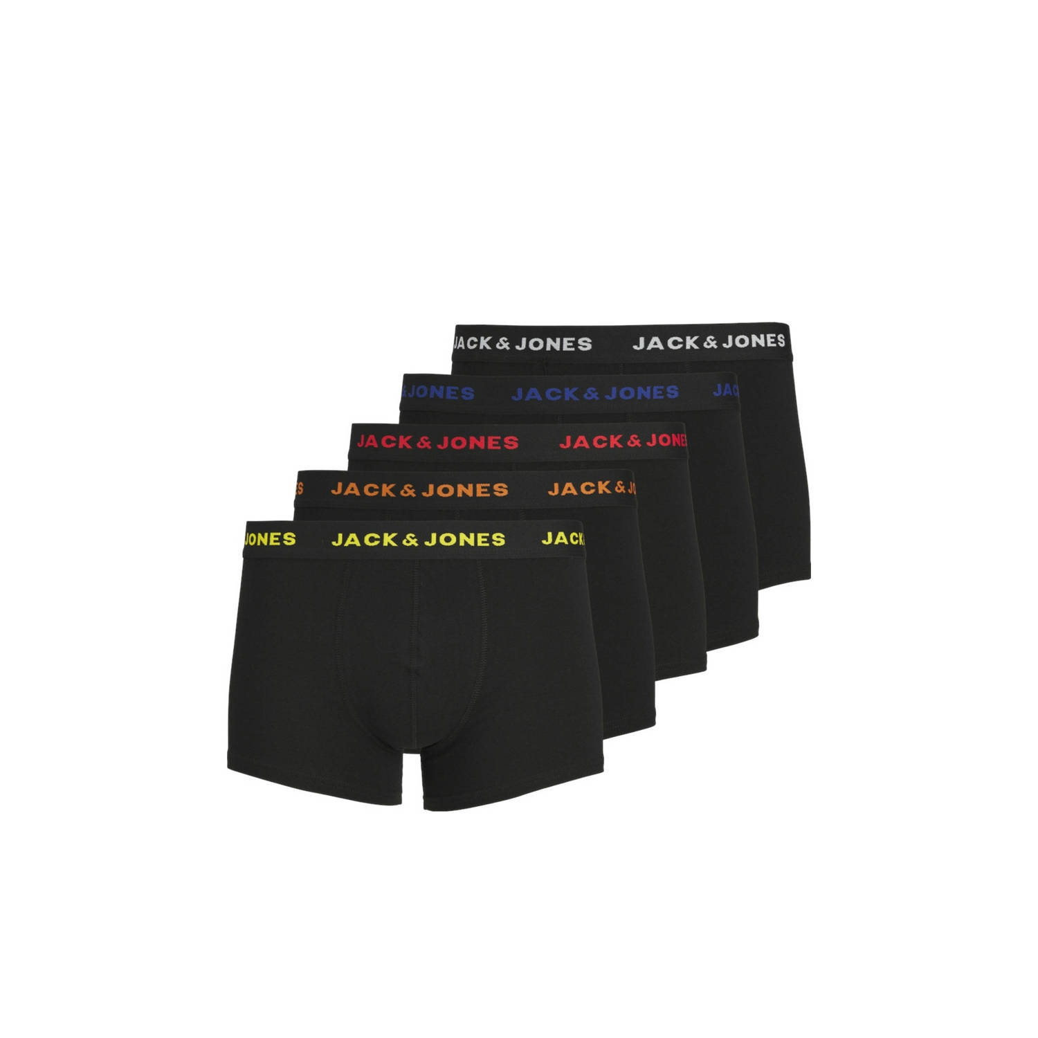Jack & jones Boxershort met deelnaden in een set van 5 stuks model 'BLACK FRIDAY'