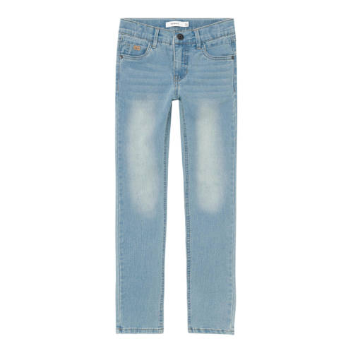 NAME IT KIDS skinny jeans NKMPETE medium blue denim