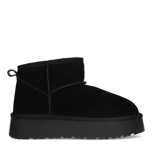 Sacha suède enkelboots zwart afbeelding