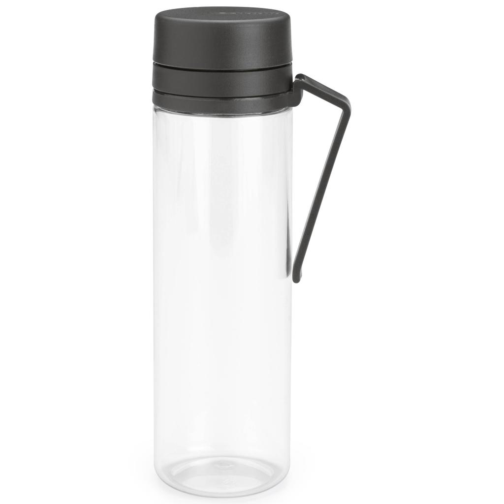 Brabantia Make & Take waterfles - met Zeef - 0,5 l - Dark Grey