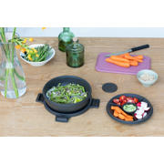 thumbnail: Brabantia Make & Take salade lunchkom 1,3 liter, kunststof - Dark Grey