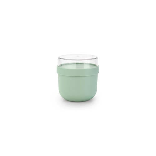 Brabantia Make & Take ontbijtkom - 0,5 l - Kunststof - Jade Green afbeelding