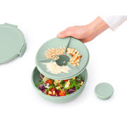thumbnail: Brabantia Make & Take salade lunchkom 1,3 liter, kunststof - Jade Green
