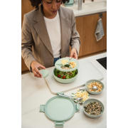 thumbnail: Brabantia Make & Take salade lunchkom 1,3 liter, kunststof - Jade Green