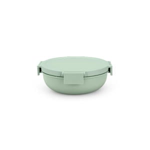 Make & Take salade lunchkom 1,3 liter, kunststof - Jade Green