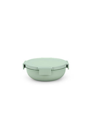Make & Take salade lunchkom 1,3 liter, kunststof - Jade Green