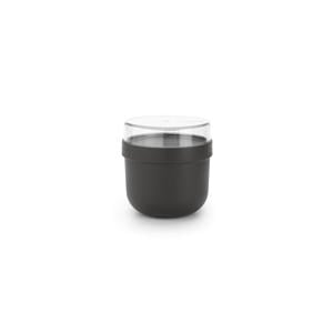 Make & Take yoghurtbeker - 0,5 l - Kunststof - Dark Grey