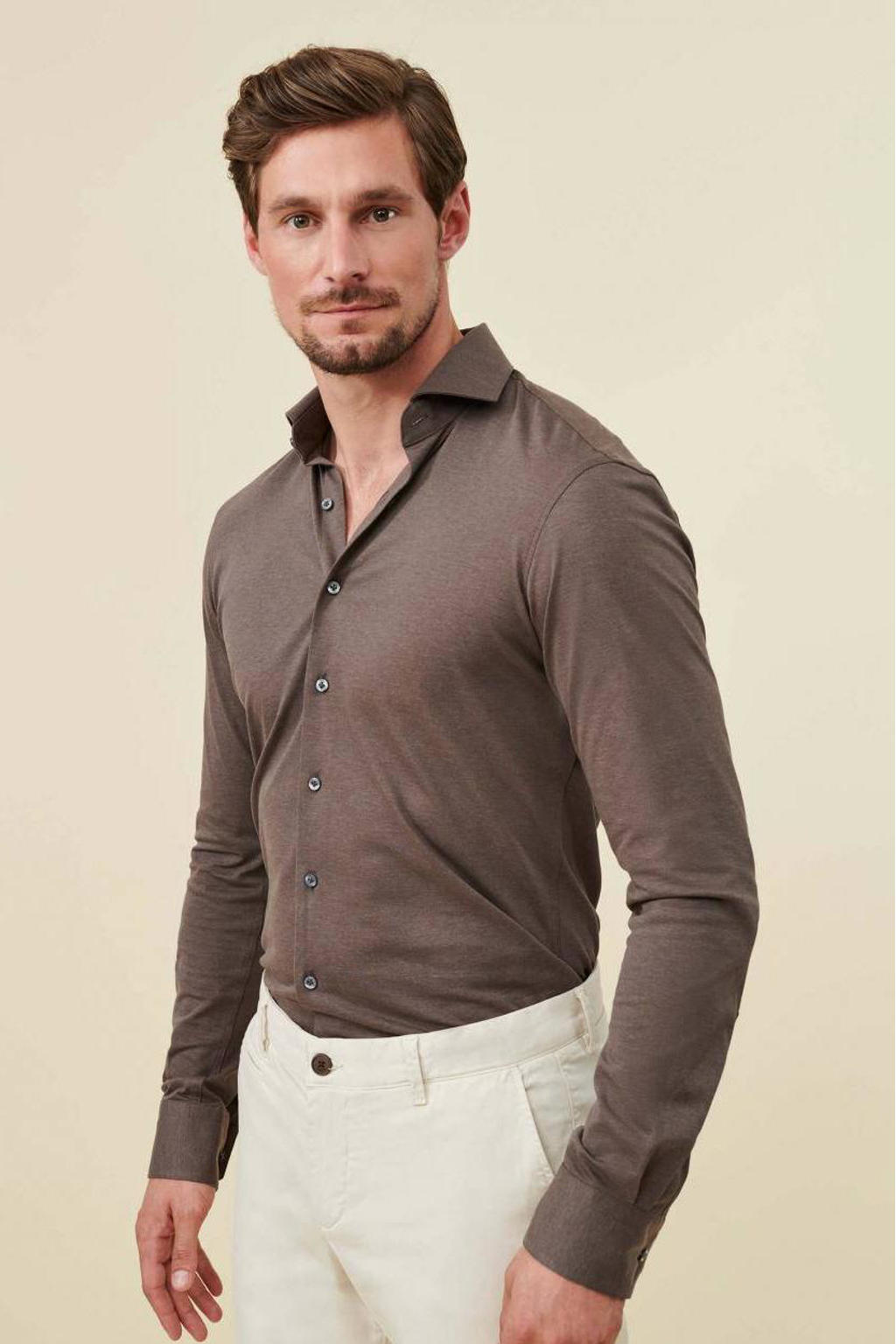 WE Fashion slim fit overhemd black WE Fashion slim fit overhemd black