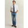 GANT regular fit oxford overhemd wit