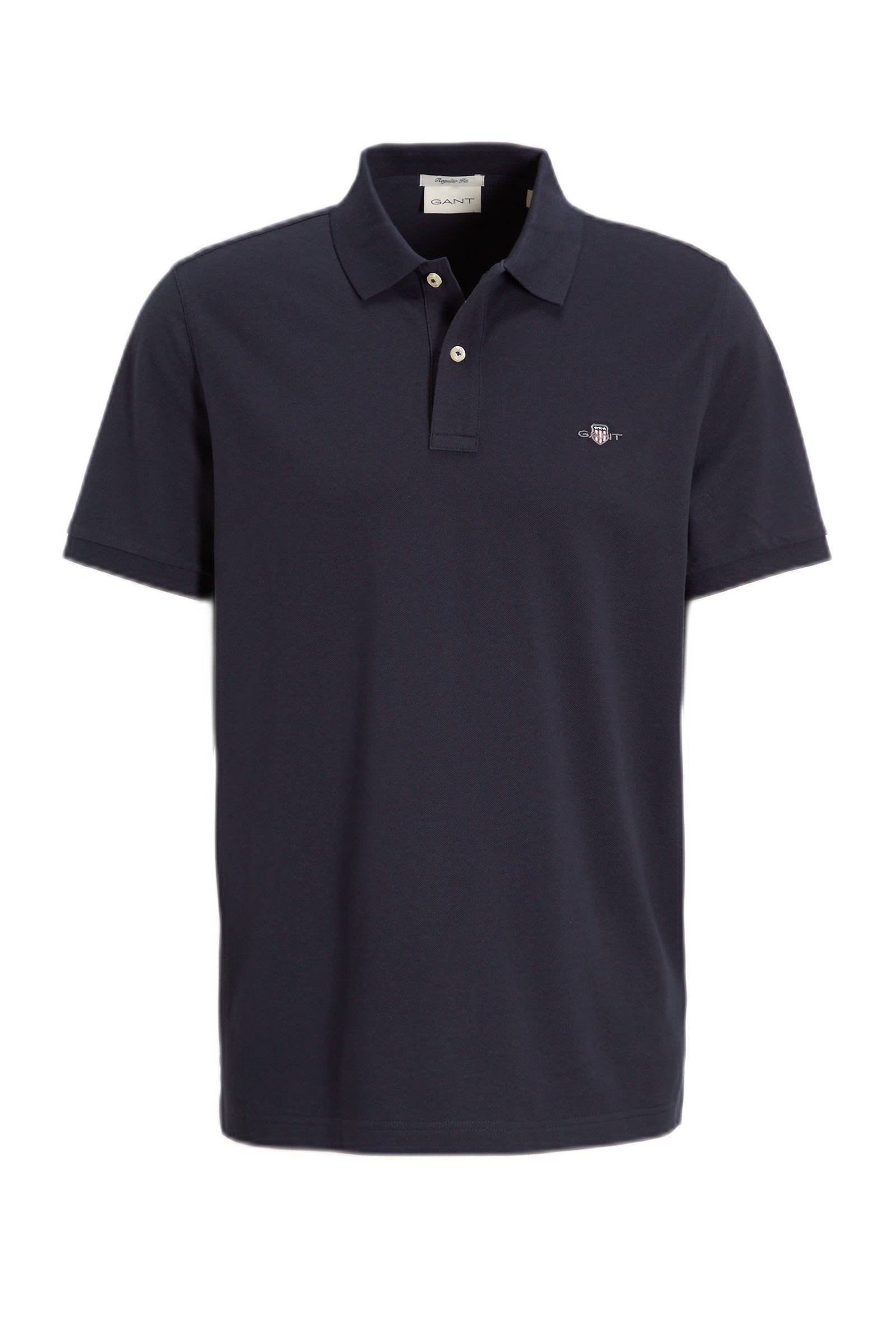 regular fit polo Shield met logo evening blue