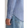 GANT gestreept regular fit overhemd Poplin stripe college blue