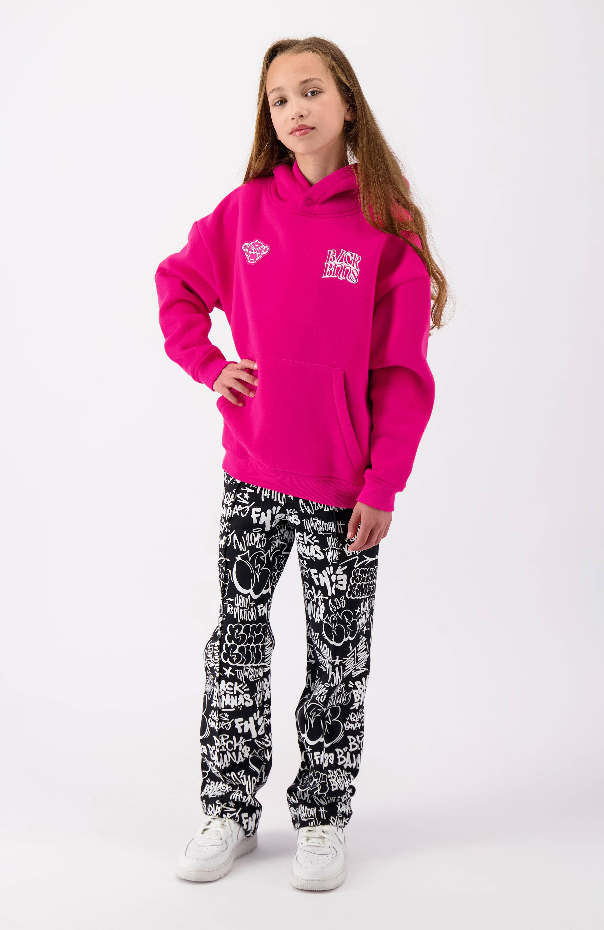 Black bananas outlet roze hoodie