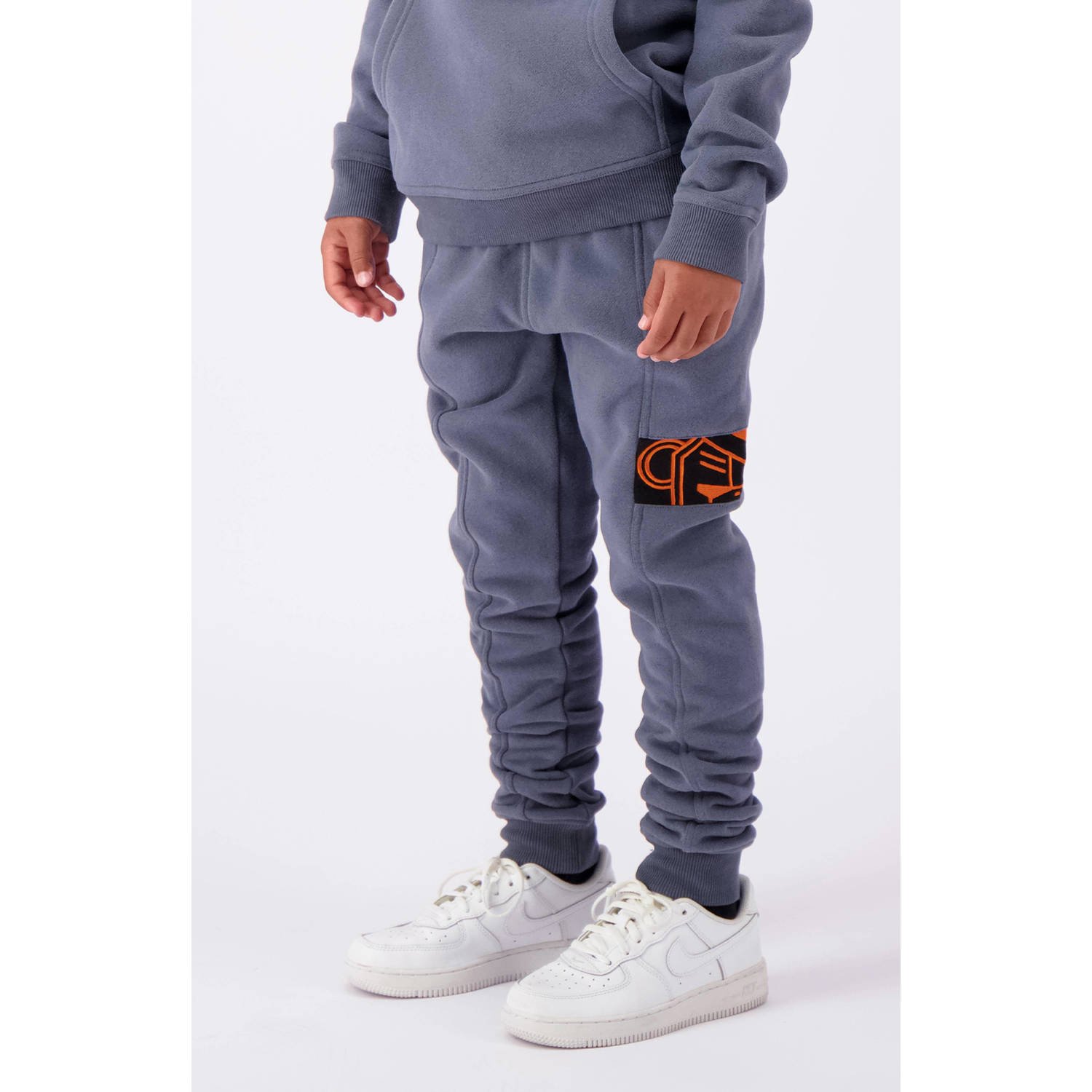 BLACK BANANAS regular fit joggingbroek grijs