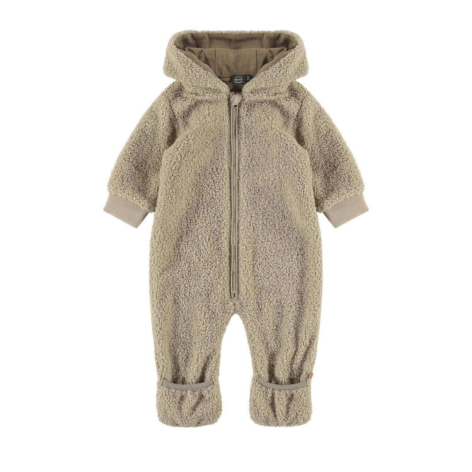 Babyface teddy babypak lichtgroen Jas Grijs 68 | Jas van
