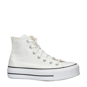  All Star High Top Platform  canvas sneakers wit
