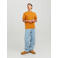 JACK & JONES ESSENTIALS regular fit T-shirt JJEORGANIC desert sun