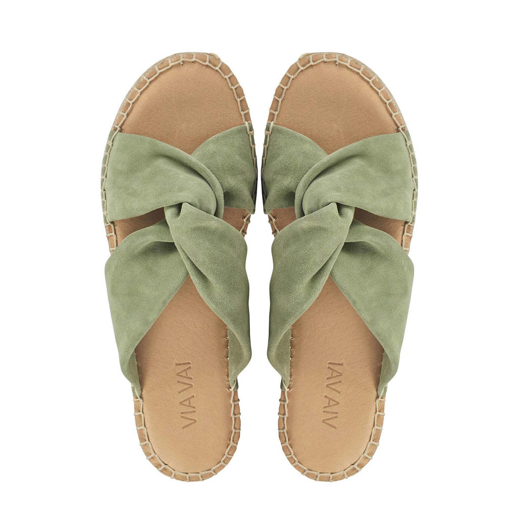 Crocs Kids Slippers in Groen online kopen