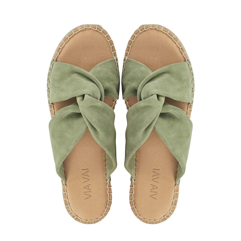 Crocs Kids Slippers in Groen online kopen Crocs Kids Slippers in Groen online kopen