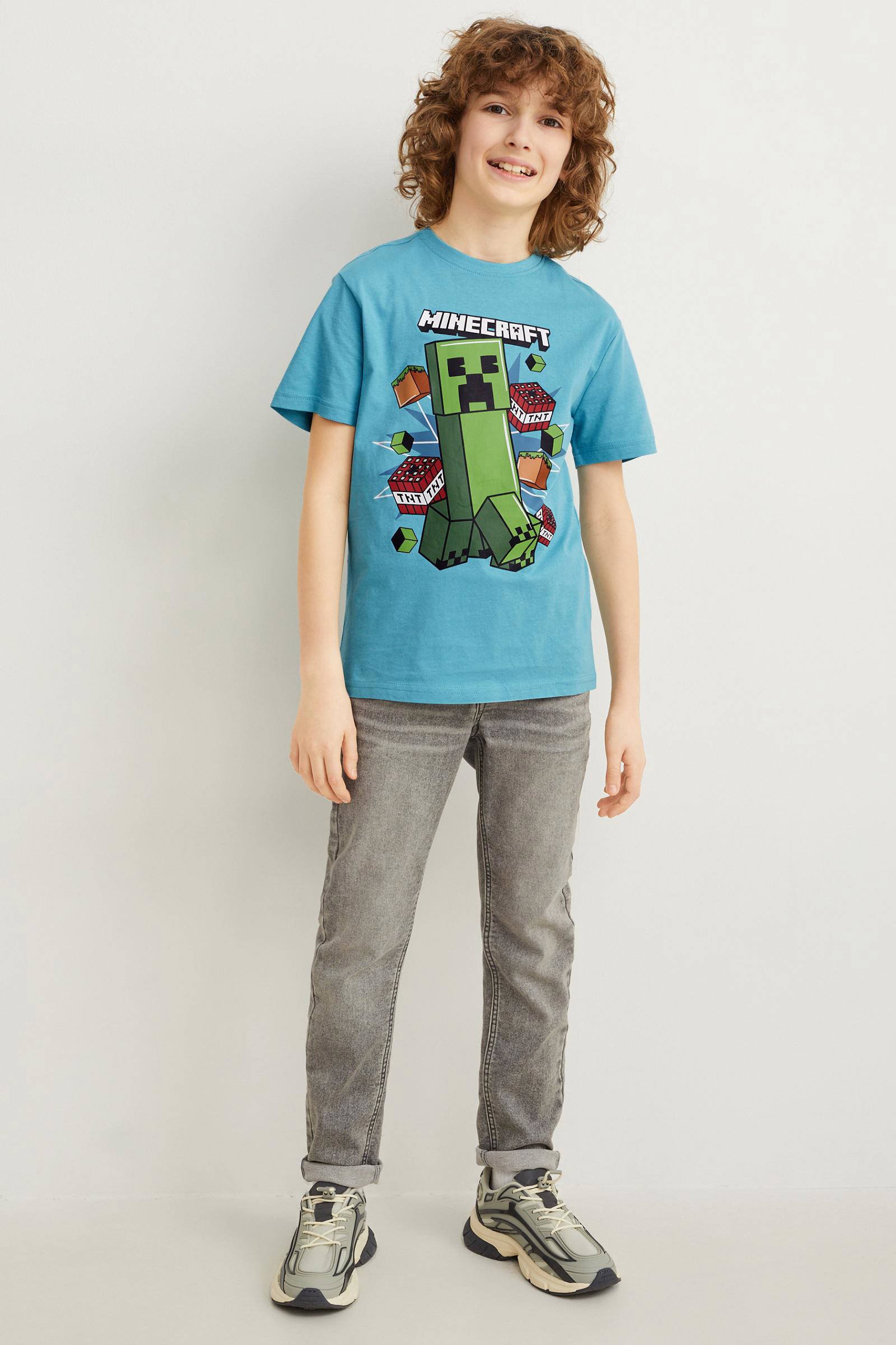 Tee shirt best sale minecraft c&a