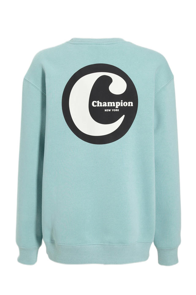 Champion Sweatshirt Champion Trui Dames Blauw Clearance Champion