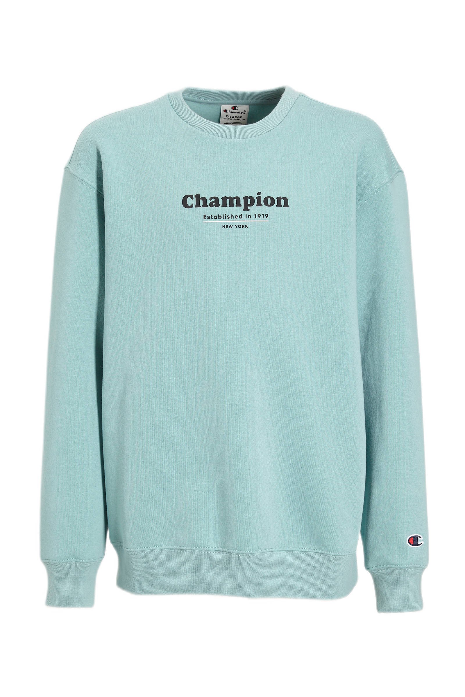 Champion sweater shop grijs 2018