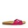 Nelson suède slippers roze