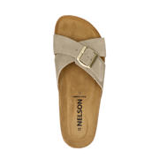 thumbnail: Nelson suède slippers beige