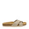 Nelson suède slippers beige