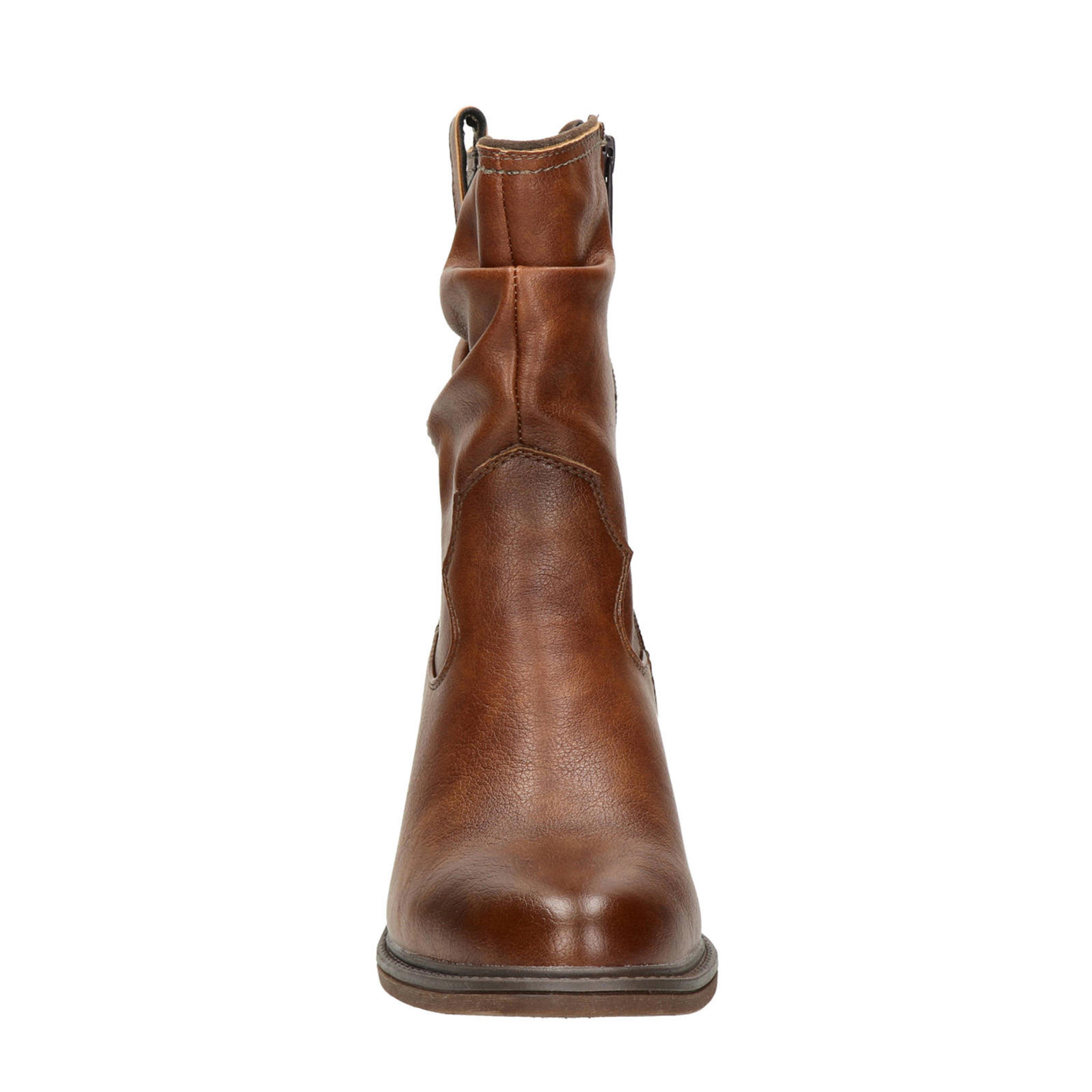 MUSTANG Bologna Colombo Borsa A Tracolla In Pelle - Colore Cognac - Dimensioni 17x14x6 Cm - 3