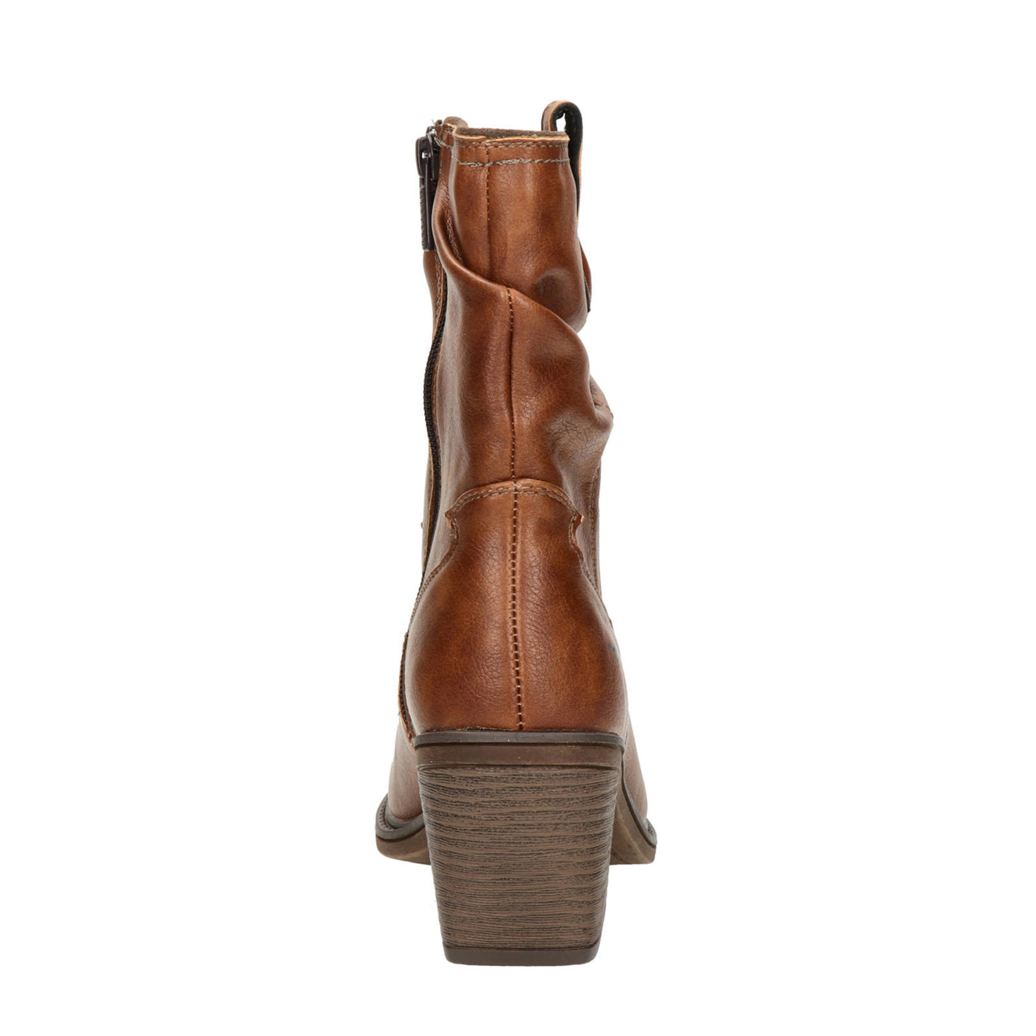 Mustang enkellaarzen voor dames 15M0022002, grootte:38 EU, kleur:Zwart