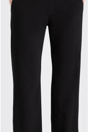 wide leg pantalon CHIARA met all over print zwart