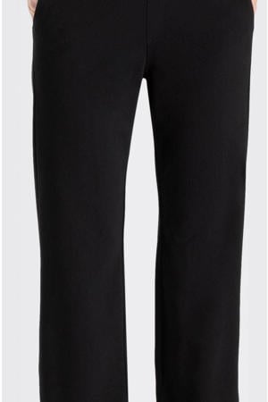 wide leg pantalon CHIARA met all over print zwart