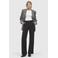 MAC wide leg pantalon CHIARA met all over print zwart