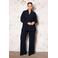 Plus Basics top van travelstof zwart