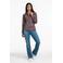 Tramontana flared jeans FLEUR medium blue denim