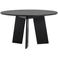 WOOOD Fries Eettafel - Eiken - Blacknight - 75x129x129