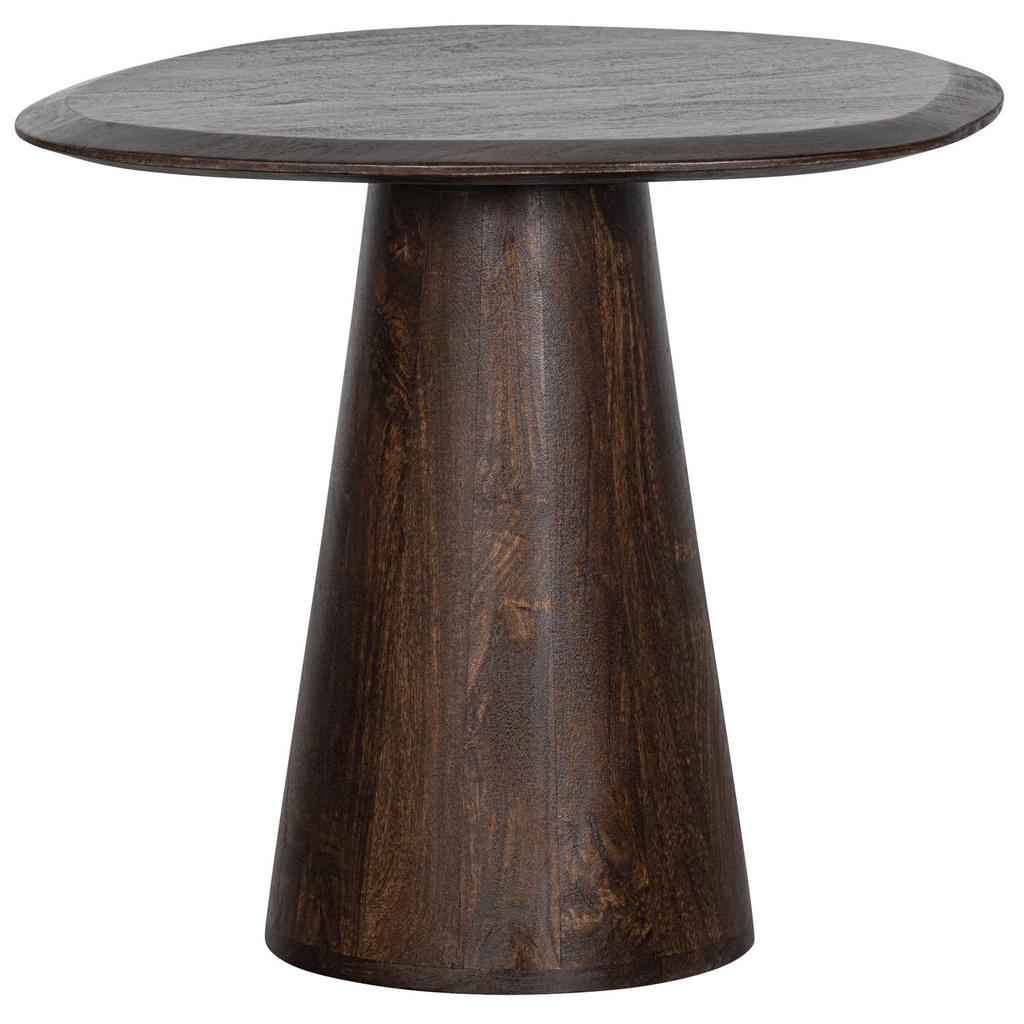 WOOOD WOOOD Posture Bijzettafel - Hout - Walnoot - 52x60x50
