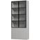 vtwonen vtwonen Basic 4-Deurs Vitrinekast - Grenen - Mist - 230x101x40