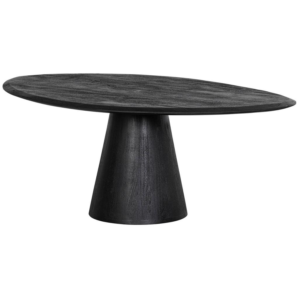 WOOOD WOOOD Posture Salontafel - Hout - Zwart - 47x120x80