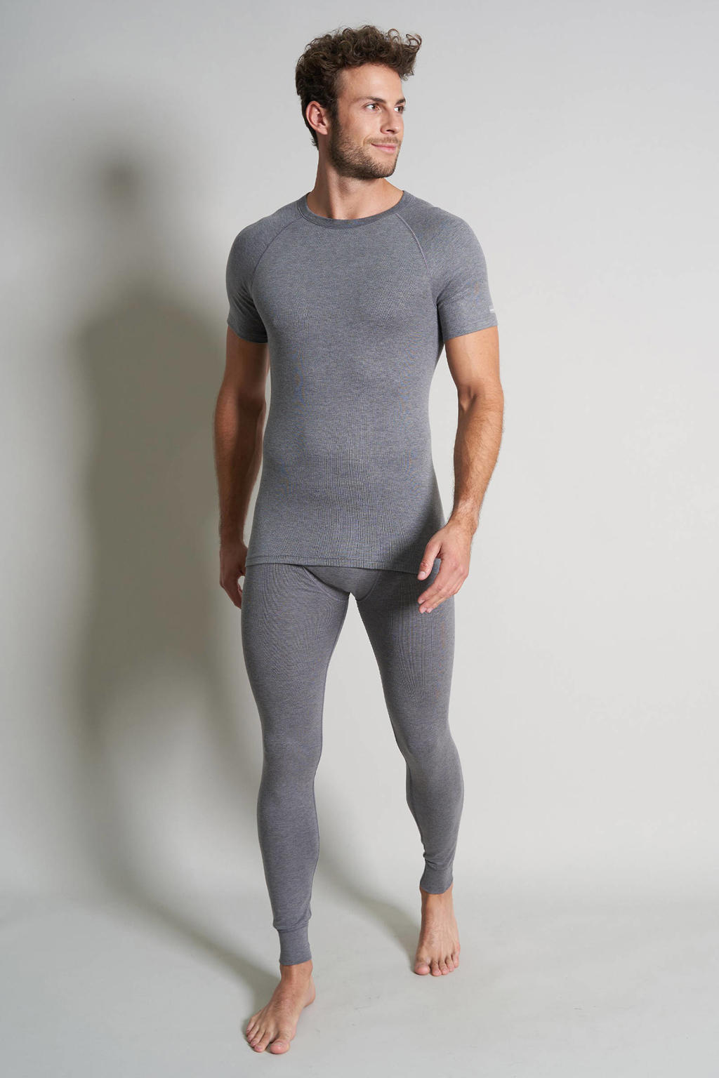 CECEBA unisex thermoshirt grijs
