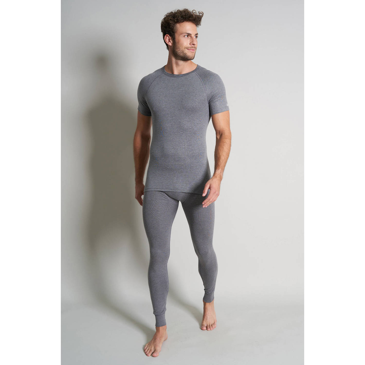 CECEBA unisex thermoshirt grijs