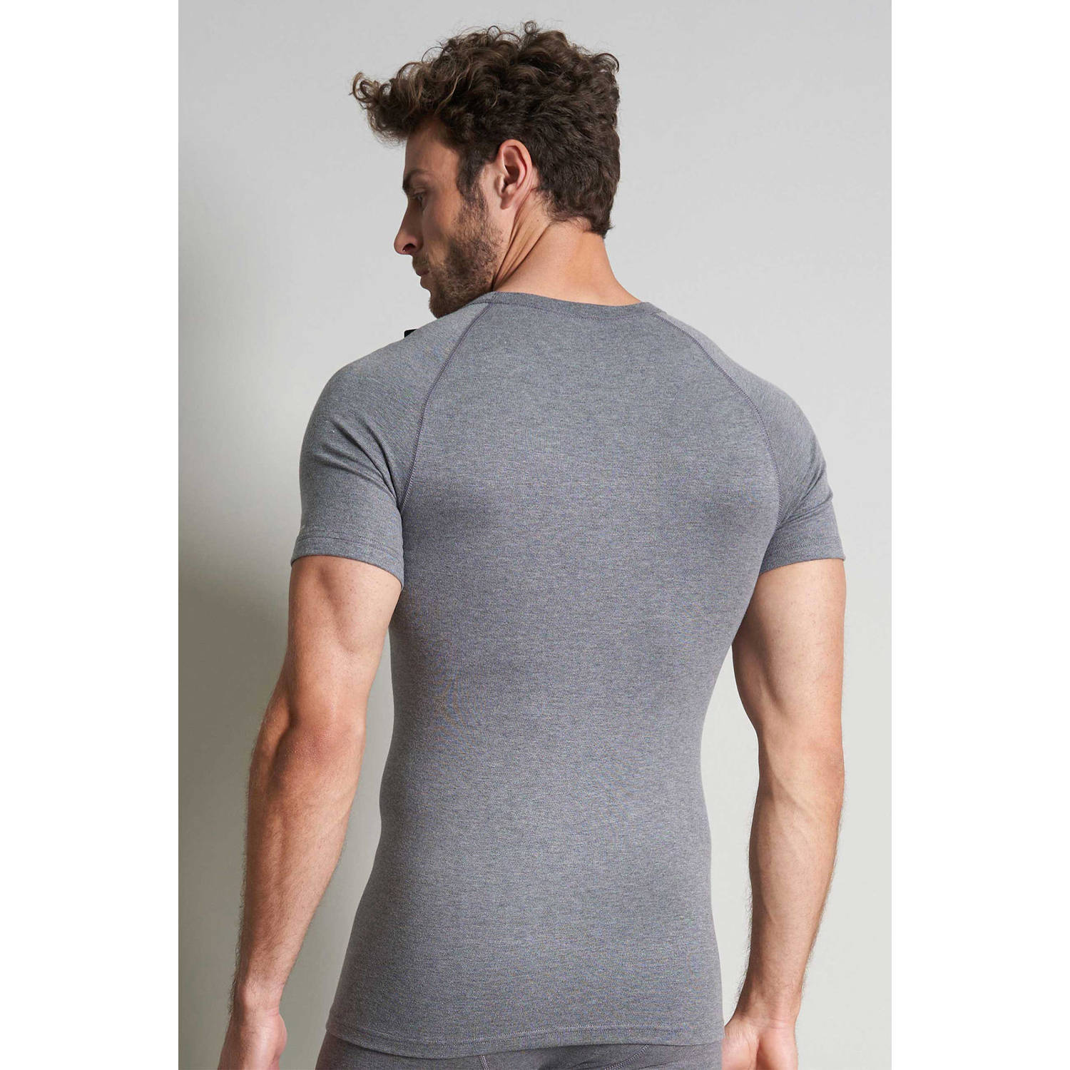 CECEBA unisex thermoshirt grijs