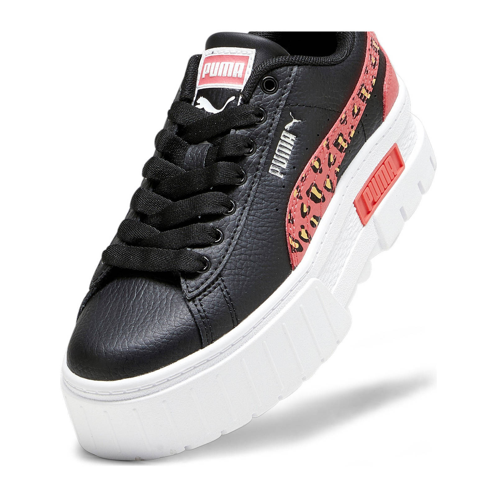 Puma Wild sneakers zwart roze wehkamp