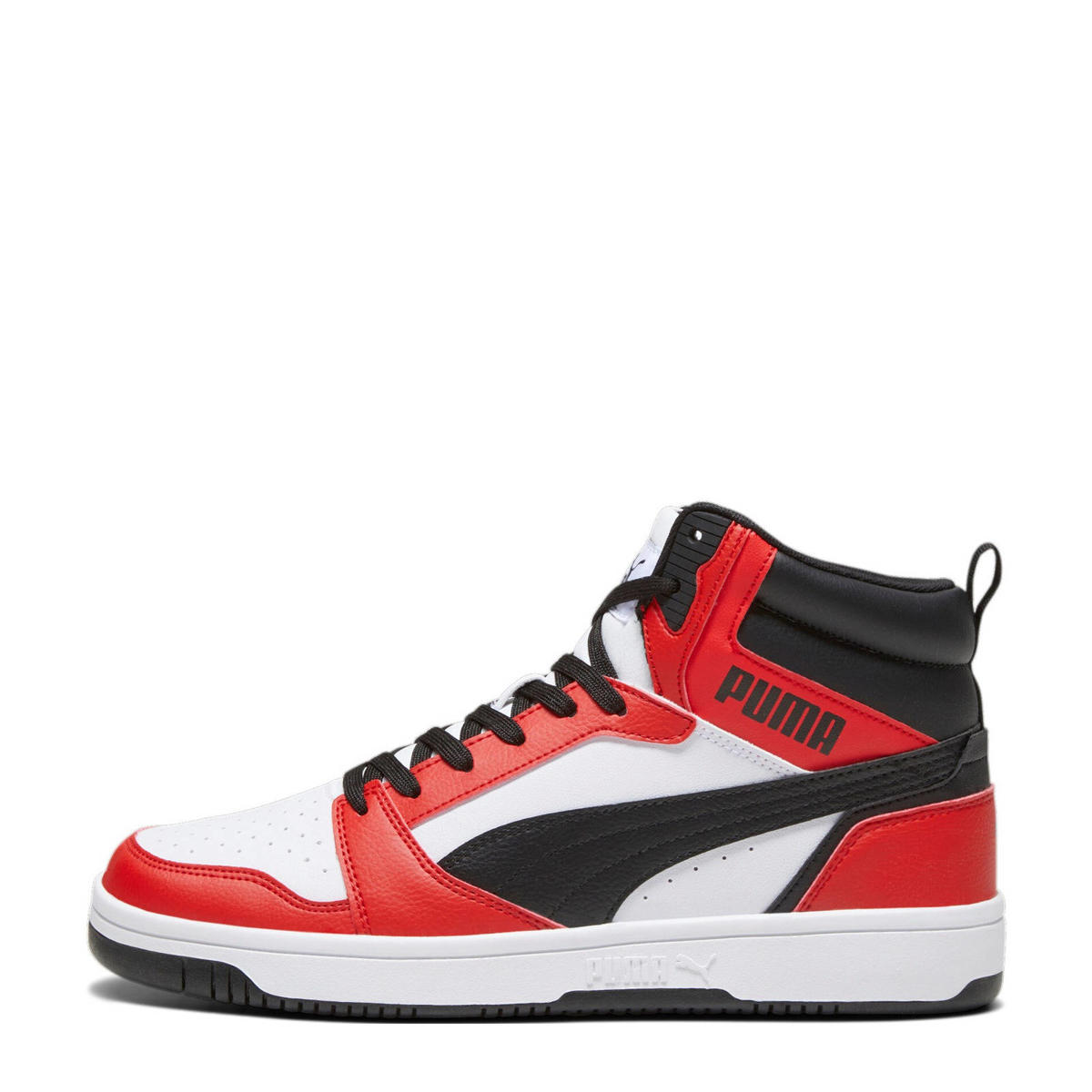 Sui metgezel Woedend Puma Rebound V6 sneakers rood/zwart/wit | wehkamp